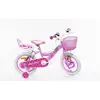 Image de F.lli Schiano Sch Pink Love 14" - Vélo Pour Filles (4-6 Ans), Roues 14", Cadre En Acier, Avec Accessoires - Couleur Rose