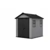 Image de Abri De Jardin En Résine Evotech+, 223 X 230 Cm, Avec Plancher Et Double Porte, Charge De Neige De 150 Kg/m², Newton Plus 757/775, Gris, Keter