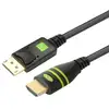 Image de Techly 5m DisplayPort/HDMI Noir - Neuf