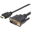 Image de Techly 1.8m HDMI - DVI-D M/M 1,8 m Noir - Neuf