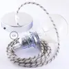 Image de Lampe Suspension Creative Cables Rd54 Stripes Textile Cuivre 2m