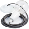Image de Suspension Creative-cables Rd74 Zigzag Porcelaine 1m