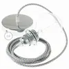 Image de Suspension Creative Cables Rd65 Lozenge Câble Textile Cuivre