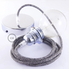 Image de Suspension Creative Cables Rs81 Câble Lin Naturel Cuivre 50 Cm