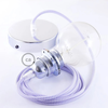 Image de Lampe Suspension Creative Cables Rz07 Zigzag Câble Textile Cuivre