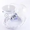 Image de Lampe Suspension Creative Cables Tc01 Câble Textile Blanc Cuivre