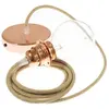 Image de Lampe Suspension Creative Cables Rn06 Jute 1 Mètre