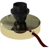 Image de Posaluce pour abat-jour - Lampe de table en métal