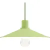 Image de Lampe suspendue Creative-Cables « Italy », livrée avec un câble en tissu, un abat-jour Swing Pastel et des finitions en métal