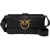 Image de PINKO sac à épaule bandoulière Love One Classic Slouchy FL Nero - Antique Gold noir