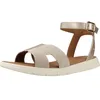 Image de Geox Femme D DANDRA B Sandale Plate, Lt Gold/Lt Taupe, 39 EU en occasion ou reconditionné
