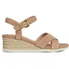 Image de Geox Femme D Ischia Corda B Sandale compensée, DK Skin, 40 EU en occasion ou reconditionné