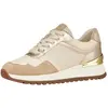 Image de Geox, basket pour femmes, modèle D DESYA A, couleur Papyrus/LT Gold, taille 39 EU