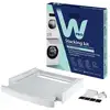Image de Wpro - Kit De Superposition Universel D'Origine Avec Tablette Coulissante Sks100 Sks101