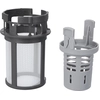 Image de Set de tamis grossier fin Whirlpool 488000386682 pour lave-vaisselle