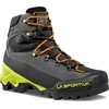 Image de Aequilibrium LT GTX, chaussures de montagne, modèle pour hommes, tige haute, couleur Carbon/Lime Punch (référence G00E29), pointure 39,5 - La Sportiva