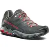 Image de Ultra Raptor II Leather Woman GTX, randonnée en montagne, femme, chaussures, coupe basse, G15R21 Charcoal/Lollipop, 42 - La Sportiva