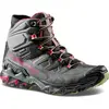 Image de Ultra Raptor II Mid Leather WideWoman GTX, chaussures de randonnée en montagne, femme - La Sportiva, pointure : 37 large, couleur : G15P09-Charcoal/Cerise