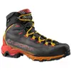 Image de Aequilibrium Hike GTX, chaussures de randonnée en montagne, homme - La Sportiva, pointure : 12 UK / 47, couleur : G00Y00-Carbon/Yellow