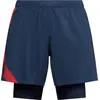Image de Short Flow 5' M - short léger de trail running pour homme - La Sportiva, taille : L, couleur : B46E47-Night Sky/Cypress