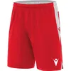 Image de Shorts Macron Tempel pour hommes - Rouge / Blanc