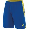 Image de Shorts Macron Tempel pour hommes - Bleu royal / Jaune