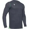 Image de Maillot Macron Ares Tw à manches longues pour homme - Anthracite / Jaune fluo