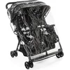 Image de Chicco | Ohlalà Twin Buggy | Ultraléger et compact | Noir avec housse de pluie
