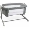 Image de Chicco Next2Me Magic Evo, Berceau Bébé Cododo, Lit Bébé Cododo, avec Mode Balançoire, Rail Ouvrable, 11 Niveaux de Hauteur, Réglable en Hauteur, 4 Roues, Matelas et Sac de Voyage Inclus, Gris Clair en occasion ou reconditionné