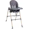 Image de Chaise haute - CHICCO - Polly Essential - 0-3 ans - Gris anthracite
