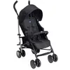 Image de Chicco Echo Lite Poussette Bebé Légère, de 0 Mois à 22 kg, Poussette canne, Dossier inclinable et réglable en 4 positions, Siège Spacieux, Double Frein et Roues Avant Pivotantes, Noir en occasion ou reconditionné