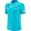 Image de Macron Maillot d'arbitre UEFA 2023/25 homme néon bleu noir taille S