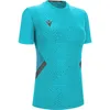 Image de Maillot de cyclisme Macron Skat à manches courtes pour femme - Bleu ciel / Anthracite