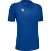 Image de Maillot de football Macron Ariel, manches courtes, pour femmes - Couleur royale