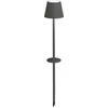 Image de Zafferano Lampe Avec Piquet Poldina Pro Gris Foncé, Portable, Rechargeable, Graduable, Commande Tactile, Haute Protection, Hauteur Modulable