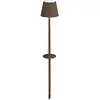 Image de Ai Lati Poldina Lampe Led Avec Piquet Couleur Corten, Lampe Portable Rechargeable À Batterie AvecTactile Et Gradation Réglable