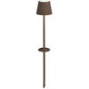 Image de Ai Lati Poldina Lampe Led Avec Piquet Couleur Corten, Lampe Portable Rechargeable À Batterie Avec Commande Tactile Et Gradation Réglable