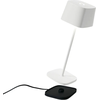 Image de Lampe De Table Led Rechargeable Et Dimmable Ofelia Pro Blanc