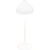 Image de Zafferano AMELIE Lampe de table LED blanche rechargeable et dimmable