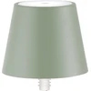 Image de Lampe LED Poldina STOPPER Zafferano rechargeable et portable couleur Sauge avec batterie jusqu'à 12 heures