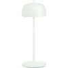 Image de Zafferano Circe Lampe De Table Led Blanche Rechargeable Et Dimmable