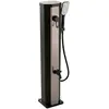 Image de Tanaga Bronze 20 - Douche solaire basse de jardin 20L avec robinet de douche et lave-pieds