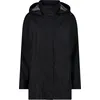Image de Veste de femme Campagnolo à capuche à boutons-pression, noire, taille 42