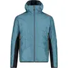 Image de CMP Veste hybride pour hommes, modèle FIX Hood, couleur bleu, taille 48