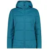 Image de CMP Damen Jacke, veste pour femmes, capuche fixe, turquoise, taille 38