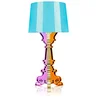 Image de Kartell Bourgie, Lampe de table, Bleu multicolore, version Dimmable, 37 centimètres en occasion ou reconditionné