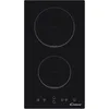 Image de Domino vitrocéramique 30cm 2 foyers noir - Candy - CDH30 - smart
