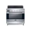 Image de Cuisinière Pose libre Rosières RIM94TC1X 90 cm induction 5 zones 187L multifonction Inox - Neuf