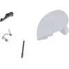 Image de Copie de Indesit, Ariston poignée de porte blanc, cpl. pour lave-linge 075323, W104, W105, W125, WD125T - No : C00075323 #1