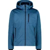Image de Cmp Zip Hood 3a01787n-m Veste Softshell Bleu L Homme Bleu L
